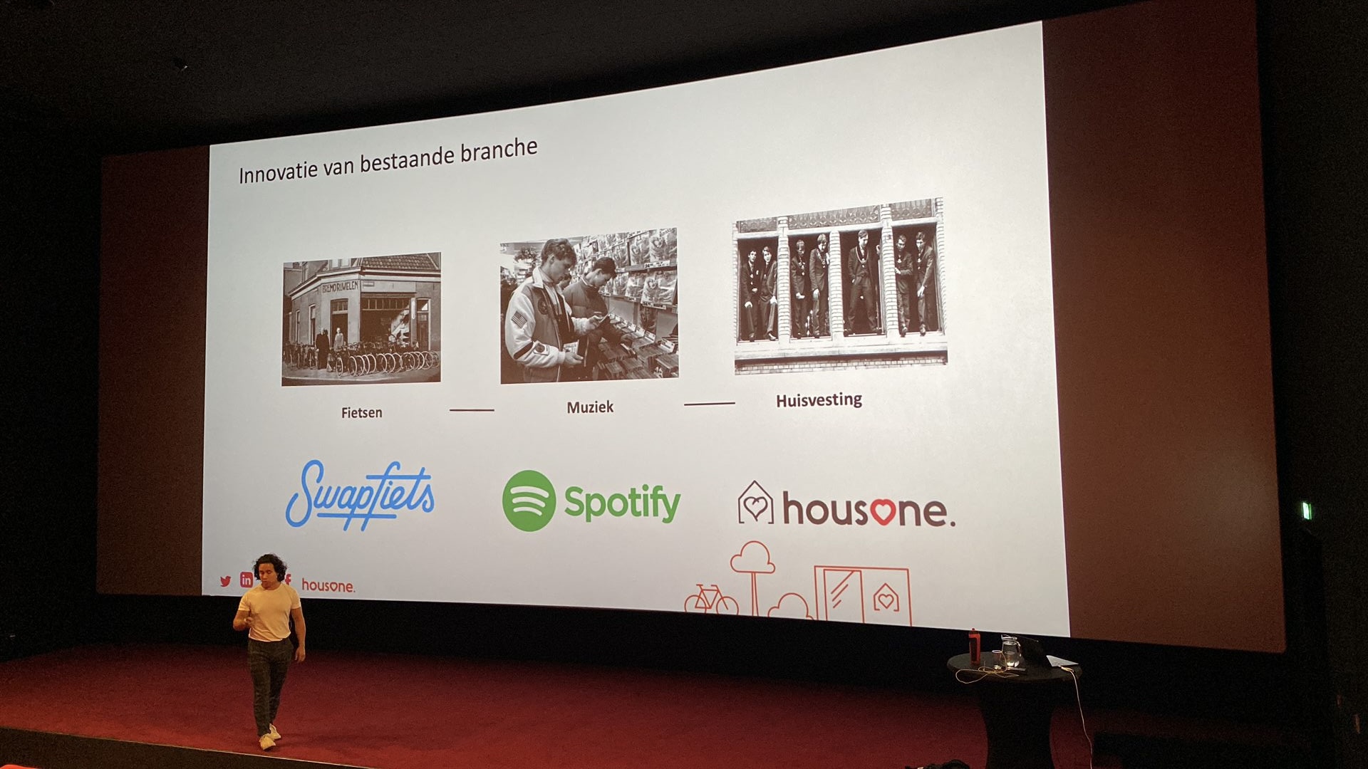 Keynote van iemand die het zelf doet.